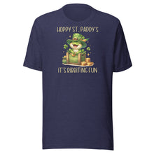 Load image into Gallery viewer, Hoppy St Paddy's It's Ribbiting Fun Unisex t-shirt