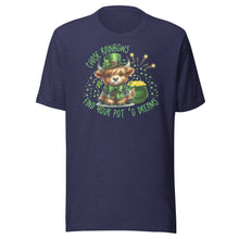 Load image into Gallery viewer, Find Your Pot 'O Dreams (Highland Cows) Unisex t-shirt