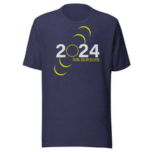 Load image into Gallery viewer, 2024 Total Solar Eclipse Unisex t-shirt
