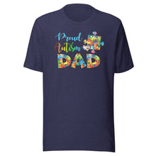 Load image into Gallery viewer, Proud Autism Dad Unisex t-shirt