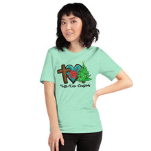 Load image into Gallery viewer, Faith Love Christmas Unisex t-shirt