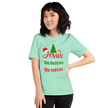 Load image into Gallery viewer, Jesus is the Reason for the Season (Bright) Unisex t-shirt