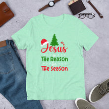 Load image into Gallery viewer, Jesus is the Reason for the Season (Bright) Unisex t-shirt
