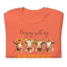 Load image into Gallery viewer, Hanging With My Heifers Unisex t-shirt (Lighter Colors)