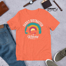 Load image into Gallery viewer, Easily Distracted By Weiners Unisex t-shirt