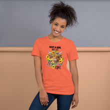 Load image into Gallery viewer, Just A Girl Who Loves Highland Cows Unisex t-shirt
