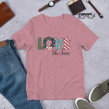 Load image into Gallery viewer, Love Like Jesus Unisex t-shirt