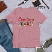 Load image into Gallery viewer, Christmas Junkie Unisex t-shirt