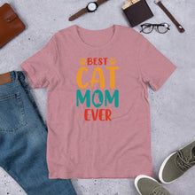 Load image into Gallery viewer, Best Cat Mom Ever Unisex t-shirt