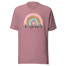 Load image into Gallery viewer, Be Yourself Pastel Rainbow Unisex t-shirt