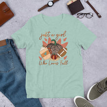 Load image into Gallery viewer, Just a Girl Who Loves Fall Unisex t-shirt