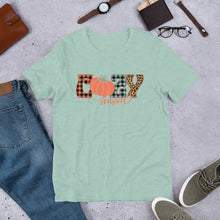 Load image into Gallery viewer, Plaid Cozy Season Unisex t-shirt