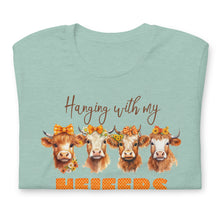 Load image into Gallery viewer, Hanging With My Heifers Unisex t-shirt (Lighter Colors)