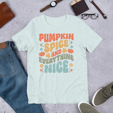 Load image into Gallery viewer, Pumpkin Spice and Everything Nice Unisex t-shirt