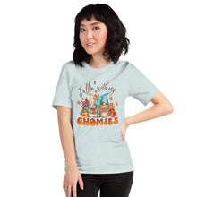 Load image into Gallery viewer, Fallin' With My Gnomies Unisex t-shirt (Lighter Colors)