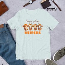 Load image into Gallery viewer, Hanging With My Heifers Unisex t-shirt (Lighter Colors)