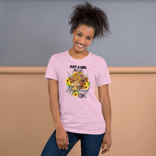 Load image into Gallery viewer, Just A Girl Who Loves Highland Cows Unisex t-shirt