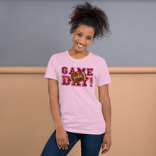 Load image into Gallery viewer, Game Day (red glitter) Unisex t-shirt
