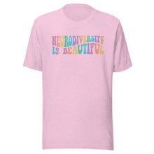 Load image into Gallery viewer, Neurodiversity Is Beautiful Pastel Unisex t-shirt