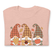 Load image into Gallery viewer, Fall Gnomes Unisex t-shirt