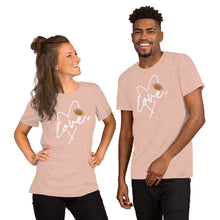 Load image into Gallery viewer, Love Heart Football Unisex t-shirt