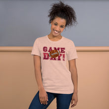 Load image into Gallery viewer, Game Day (red glitter) Unisex t-shirt