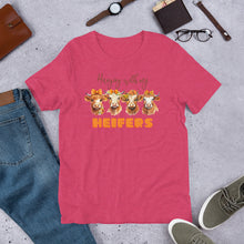 Load image into Gallery viewer, Hanging With My Heifers Unisex t-shirt (Lighter Colors)
