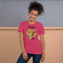 Load image into Gallery viewer, Just A Girl Who Loves Highland Cows Unisex t-shirt