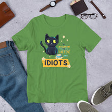 Load image into Gallery viewer, I’m Intolerant to Idiots Unisex t-shirt