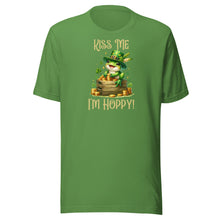 Load image into Gallery viewer, Kiss Me I'm Hoppy Unisex t-shirt