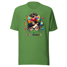 Load image into Gallery viewer, Autism Teacher Life Unisex t-shirt