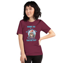 Load image into Gallery viewer, Wishing You Owl-Mazing Christmas Cheer Unisex t-shirt