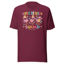Load image into Gallery viewer, Cinco de Mayo Squad Unisex t-shirt