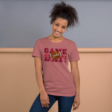 Load image into Gallery viewer, Game Day (red glitter) Unisex t-shirt