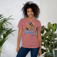 Load image into Gallery viewer, Live Love Football Unisex t-shirt
