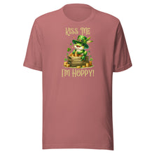 Load image into Gallery viewer, Kiss Me I'm Hoppy Unisex t-shirt