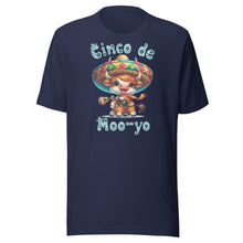 Load image into Gallery viewer, Cinco de Moo-yo Highland Cow Unisex t-shirt
