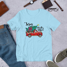 Load image into Gallery viewer, Jesus Take the Wheel Unisex t-shirt