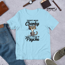 Load image into Gallery viewer, Cranky With A Touch of Psycho Unisex t-shirt