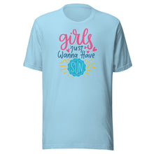 Load image into Gallery viewer, Girls Just Wanna Have Sun Unisex t-shirt