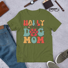 Load image into Gallery viewer, Holly Jolly Dog Mom Unisex t-shirt