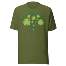 Load image into Gallery viewer, Shamrocks And Hearts Unisex t-shirt