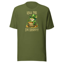Load image into Gallery viewer, Kiss Me I'm Hoppy Unisex t-shirt
