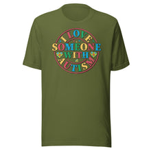 Load image into Gallery viewer, I Love Someone With Autism Unisex t-shirt