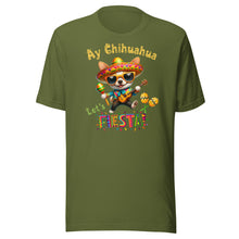 Load image into Gallery viewer, Ay Chihuahua Let’s Fiesta Unisex t-shirt
