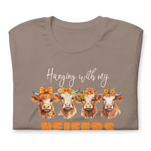 Load image into Gallery viewer, Hanging with My Heifers Unisex t-shirt (Darker Colors)