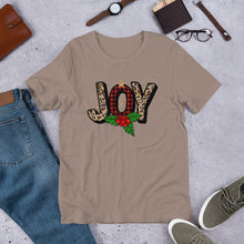 Load image into Gallery viewer, Joy (Leopard and Wreath) Unisex t-shirt