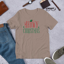 Load image into Gallery viewer, Meowy Christmas Unisex t-shirt