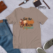 Load image into Gallery viewer, For The Love Of The Horses Unisex t-shirt