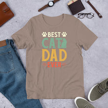 Load image into Gallery viewer, Best Cat Dad Ever Unisex t-shirt